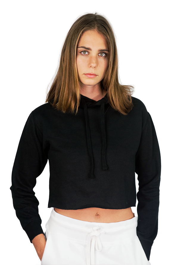 Wholesale crop store top hoodies